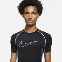 Nike Pro Dri-FIT Sous-Maillot Manches Courtes Noir