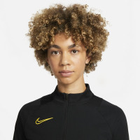 Survêtement Nike Dri-Fit Academy 21 pour femme, noir et jaune