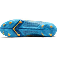 Nike Mercurial Vapor 14 Academy Gazon Naturel Gazon Artificiel Chaussures de Foot (MG) Bleu Orange