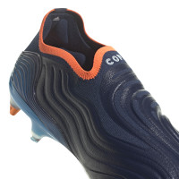 adidas Copa Sense+ Crampons Vissés Chaussures de Foot (SG) Bleu Foncé Blanc