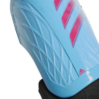 adidas X Scheenbeschermers Match Blauw Wit Roze