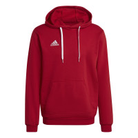 adidas Entrada 22 Sweat Sweat à Capuche Rouge Blanc