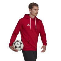 adidas Entrada 22 Sweat Sweat à Capuche Rouge Blanc