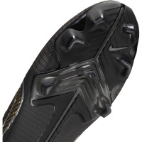 Nike Mercurial Superfly 8 Pro Gazon Naturel Chaussures de Foot (FG) Noir Gris Foncé Or