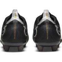 Nike Mercurial Vapor 14 Elite Gazon Artificiel Chaussures de Foot (AG) Noir Gris Foncé Or