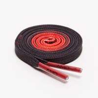 Lacets AMO Grip 2.0 100 cm Rouge Fiery Noir de jais