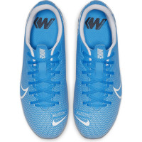 Nike Mercurial Vapor 13 ACADEMY Gras / Kunstgras Voetbalschoenen (MG) Kids Blauw Wit Blauw