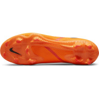 Nike Phantom GT 2 Pro Gazon Naturel Chaussures de Foot (FG) Orange Rouge Noir