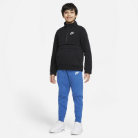 Nike Tech Fleece Jogger Kids Blauw Wit