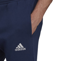 adidas Entrada 22 Sweat Pantalon d'Entraînement Bleu Foncé Blanc