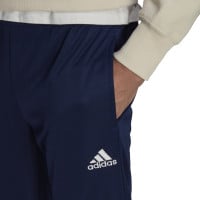 adidas Entrada 22 Pantalon d'Entraînement Bleu Foncé Blanc