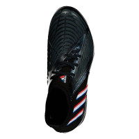 adidas Predator Edge.1 Gazon Naturel Chaussures de Foot (FG) Kids Noir Blanc Rouge