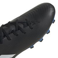 Adidas Predator Edge.4 Chaussures de football pour enfant Noir/blanc/bleu