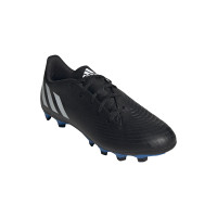 Adidas Predator Edge.4 Chaussures de football pour enfant Noir/blanc/bleu