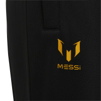 adidas Messi 10 Full Zip Hoodie Trainingspak Zwart Goud Geel