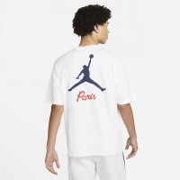 Nike Paris Saint Germain x Jordan Logo T-Shirt 2021-2022 Blanc