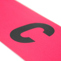 Aanvoerdersband C Roze Kids