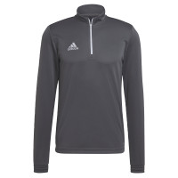 adidas Entrada 22 Haut d'Entraînement Gris Blanc