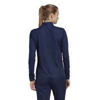 adidas Entrada 22 Haut d'Entraînement 1/4-Zip Femmes Bleu Foncé Blanc