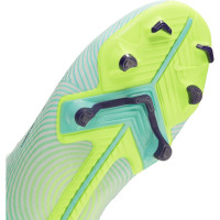 Nike Mercurial Superfly 8 Academy MDS Gazon Naturel Gazon Artificiel Chaussures de Foot (MG) Enfants Vert Jaune Mauve