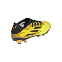 adidas X Speedflow Messi.3 Gazon Naturel / Gazon Artificiel Chaussures de Foot (MG) Enfants Or Noir Jaune