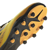 adidas X Speedflow Messi.3 Gazon Naturel / Gazon Artificiel Chaussures de Foot (MG) Enfants Or Noir Jaune