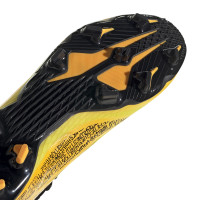 adidas X Speedflow Messi.3 Gazon Naturel / Gazon Artificiel Chaussures de Foot (MG) Or Noir Jaune