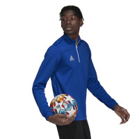 adidas Entrada 22 Survêtement Bleu Noir Blanc