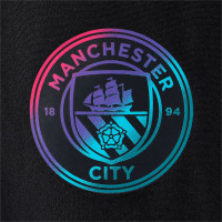 PUMA Manchester City Pre-Match Woven Trainingsbroek 2021-2022 Zwart