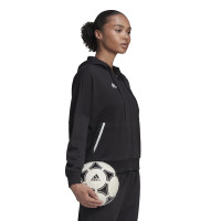 adidas Condivo 22 Sweat Trainingspak Dames Zwart Wit