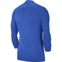 Nike Dri-Fit Park Ondershirt Lange Mouwen Blauw Wit