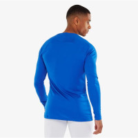Nike Dri-Fit Park Ondershirt Lange Mouwen Blauw Wit