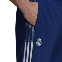 Pantalon de jogging bleu tissé Adidas Real Madrid