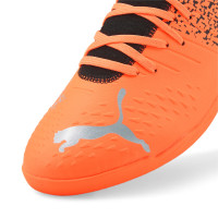 PUMA Future 4.3 Chaussures de Foot en Salle (IN) Orange Noir