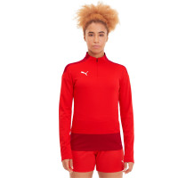 PUMA teamGOAL 23 Trainingstrui Dames Rood Donkerrood