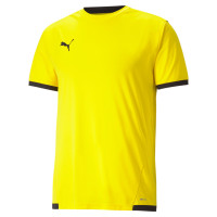 PUMA teamLIGA Maillot de Foot Jaune Noir