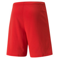 PUMA teamRISE Voetbalbroekje Rood Wit