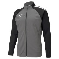 PUMA teamLIGA Veste d'Entraînement Gris Blanc