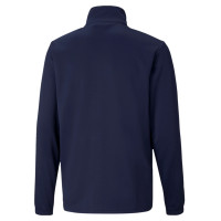 PUMA teamRISE Veste d'Entraînement Enfants Bleu Foncé Blanc