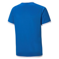 PUMA teamLIGA Voetbalshirt Kids Blauw Wit