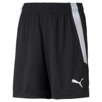 PUMA teamLIGA Short Football Enfants Noir Blanc