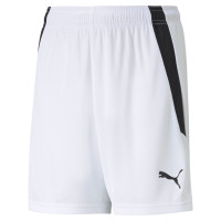PUMA teamLIGA Short Football Enfants Blanc Noir