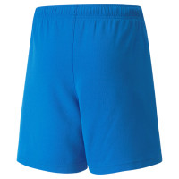 PUMA teamRISE Short Football Enfants Bleu Blanc