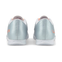 PUMA Ultra 4.4 Chaussures de Foot en Salle (IN) Enfants Argent Orange