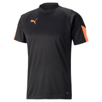PUMA individualFinal Trainingsshirt Zwart Oranje