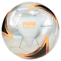 PUMA Fußball Straat Voetbal Maat 5 Zilver Oranje Zwart