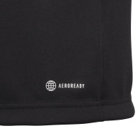 adidas Entrada 22 Haut d'Entraînement 1/4-Zip Enfants Noir Blanc