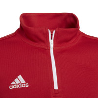 adidas Entrada 22 Trainingspak Kids Rood Zwart Wit