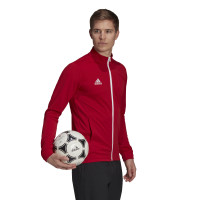 adidas Entrada 22 Veste d'Entraînement Rouge Blanc