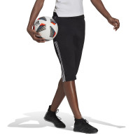 adidas Tiro 21 3/4 Broek Dames Zwart Wit